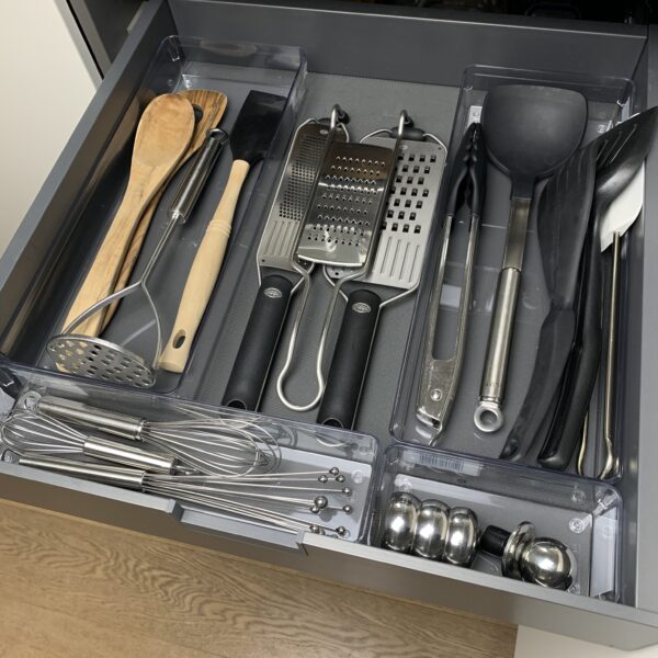 Schubladen Organizer-Set für 46 cm Breite - 4-teiliges Ordnungssystem – Bild 2