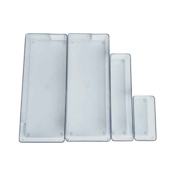 Schubladen Organizer-Set für 46 cm Breite - 4-teiliges Ordnungssystem – Bild 3