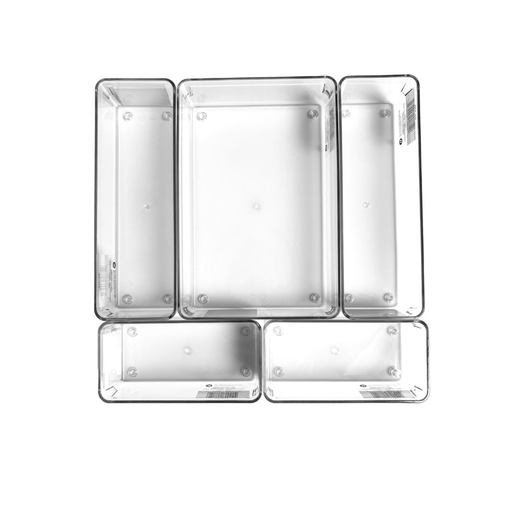 Schubladen Organizer-Set für 31 cm Breite - 5-teiliges Ordnungssystem